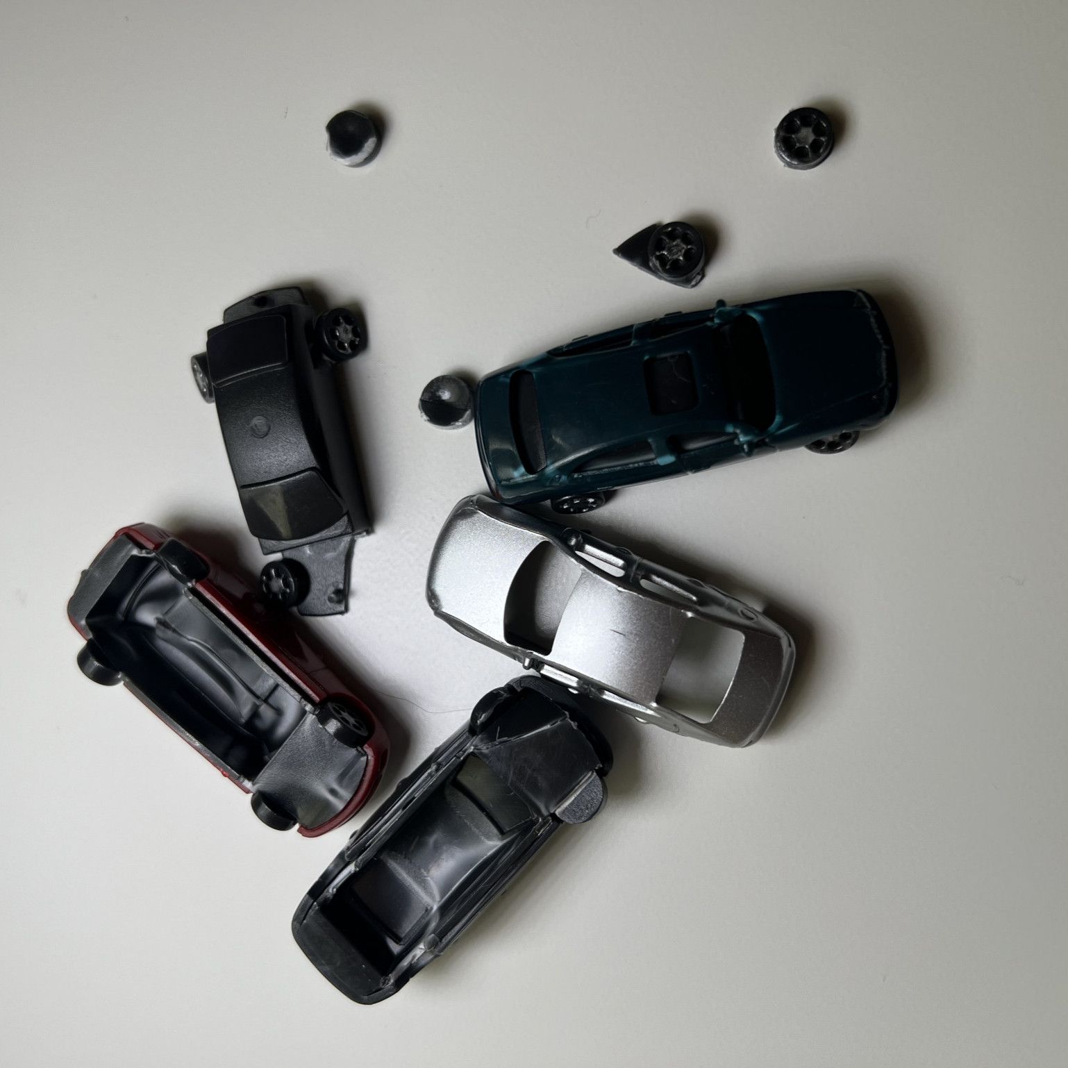 Mini Cars Destroyed Under My Feet