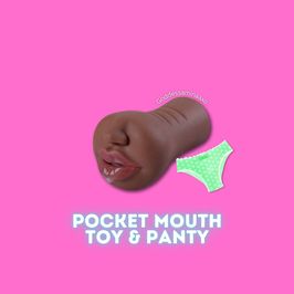 Pocket Mouth Toy And Worn Panty