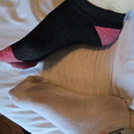 Sweaty stinky mismatch socks