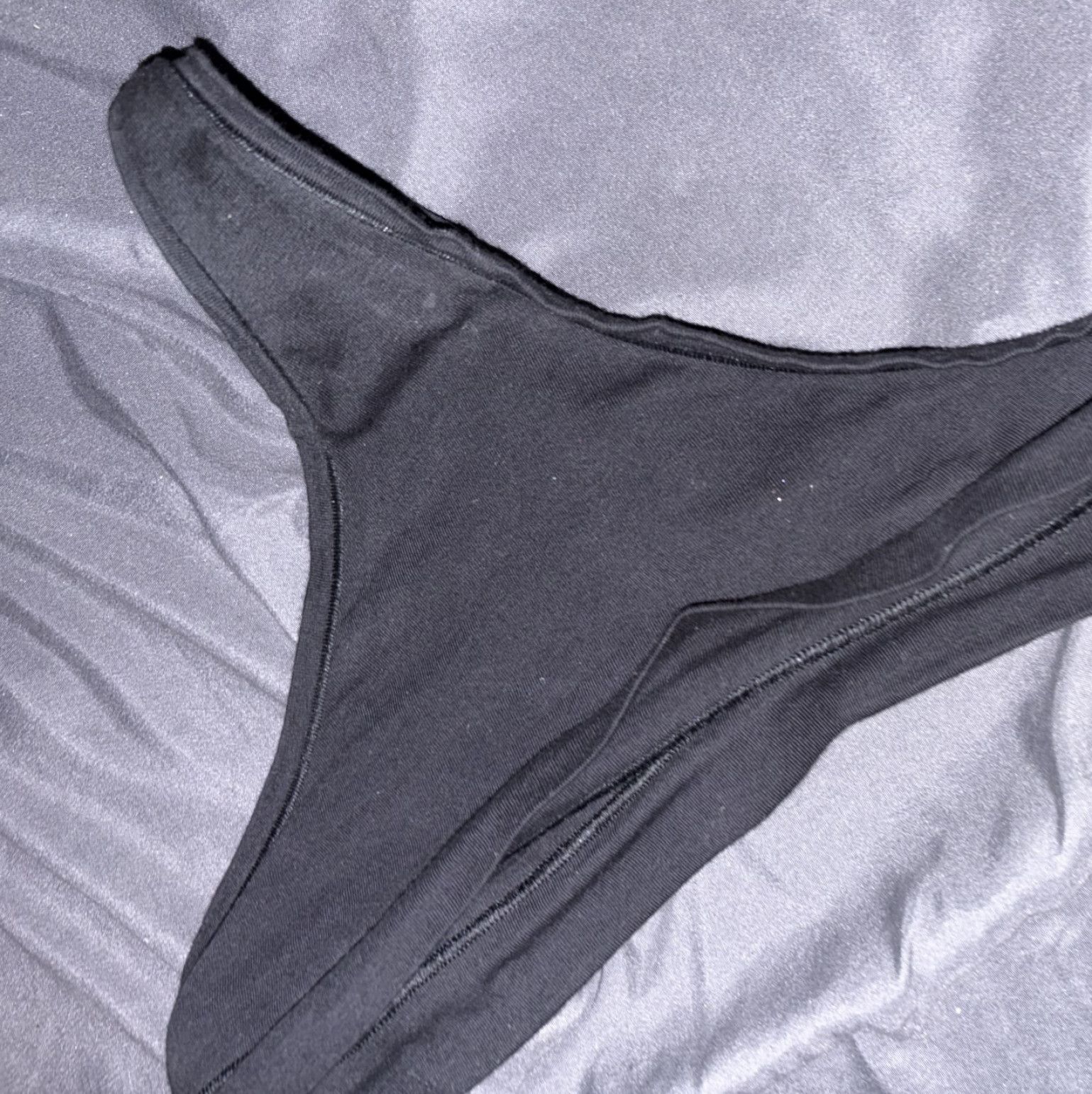 Played in cottont thong