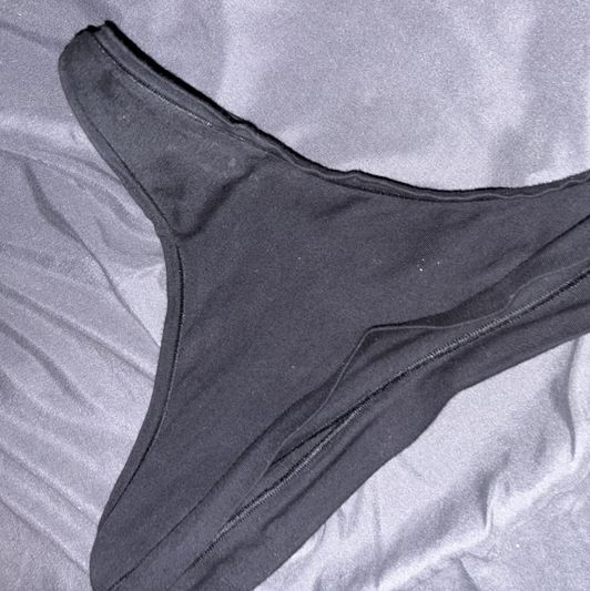 Played in cottont thong