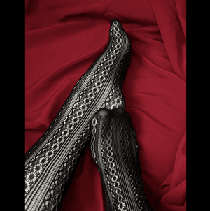 Patterned Lace Socks