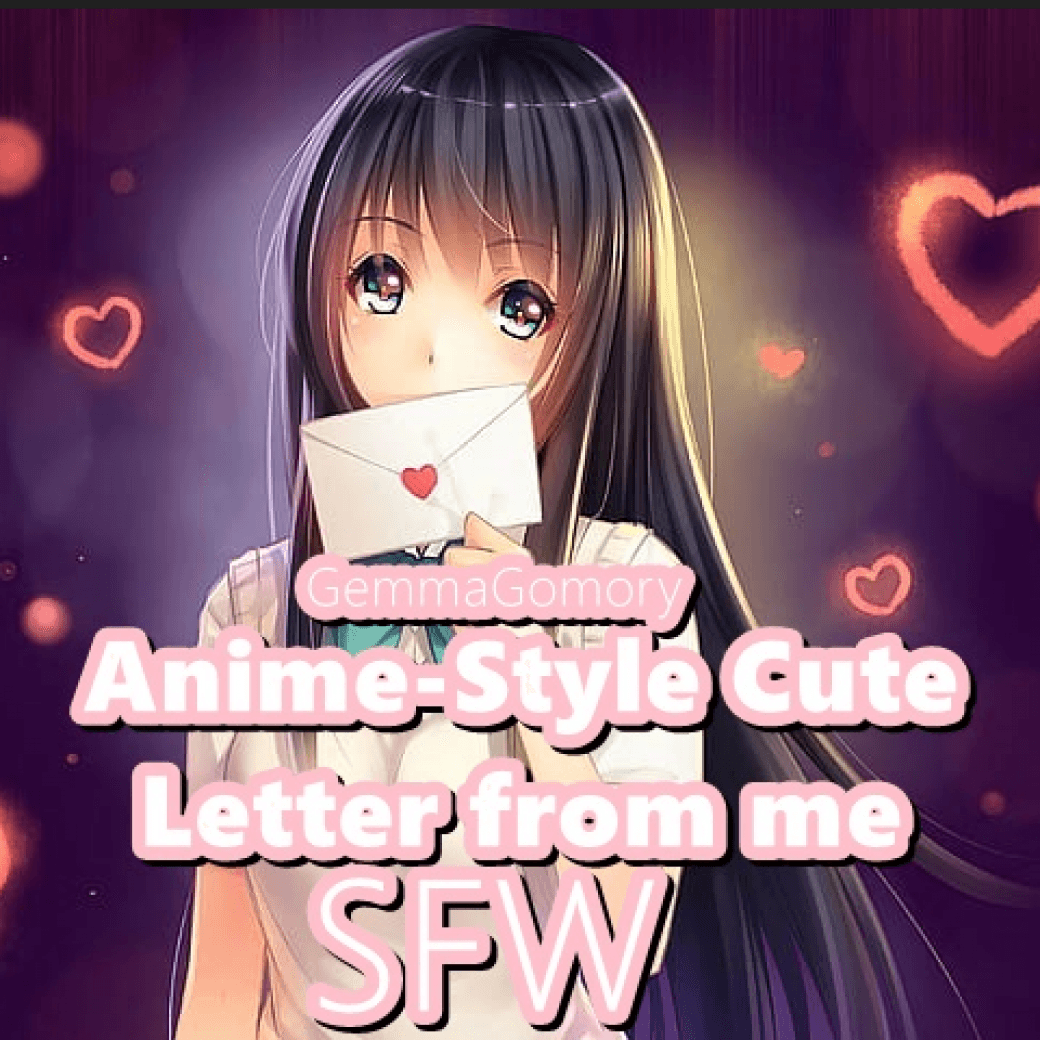 Anime Style Cute Letter