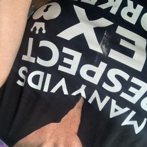 ManyVIDS RESPECT SEX WORKERS Shirt used