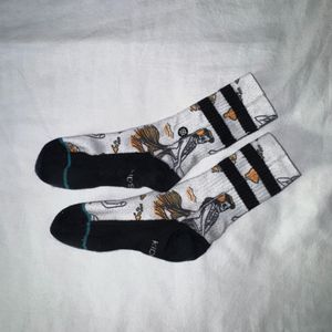 spooky mermaid stance socks