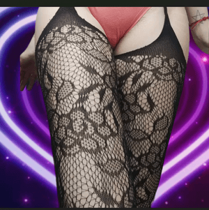 Black Fishnet stockings