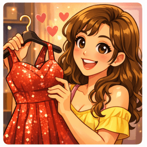 A sexy dress