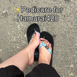 Pedicure for Hamurai420