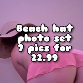 Beach Hat Pic Set