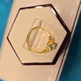 Size 7 S925 Topaz Ring