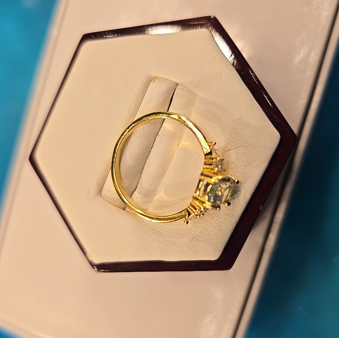 Size 7 S925 Topaz Ring