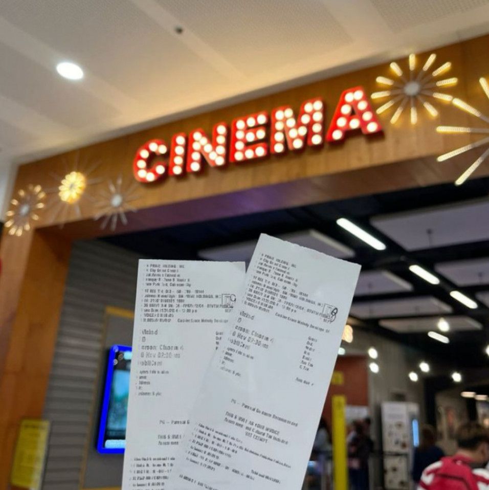 Ticket to the cinema