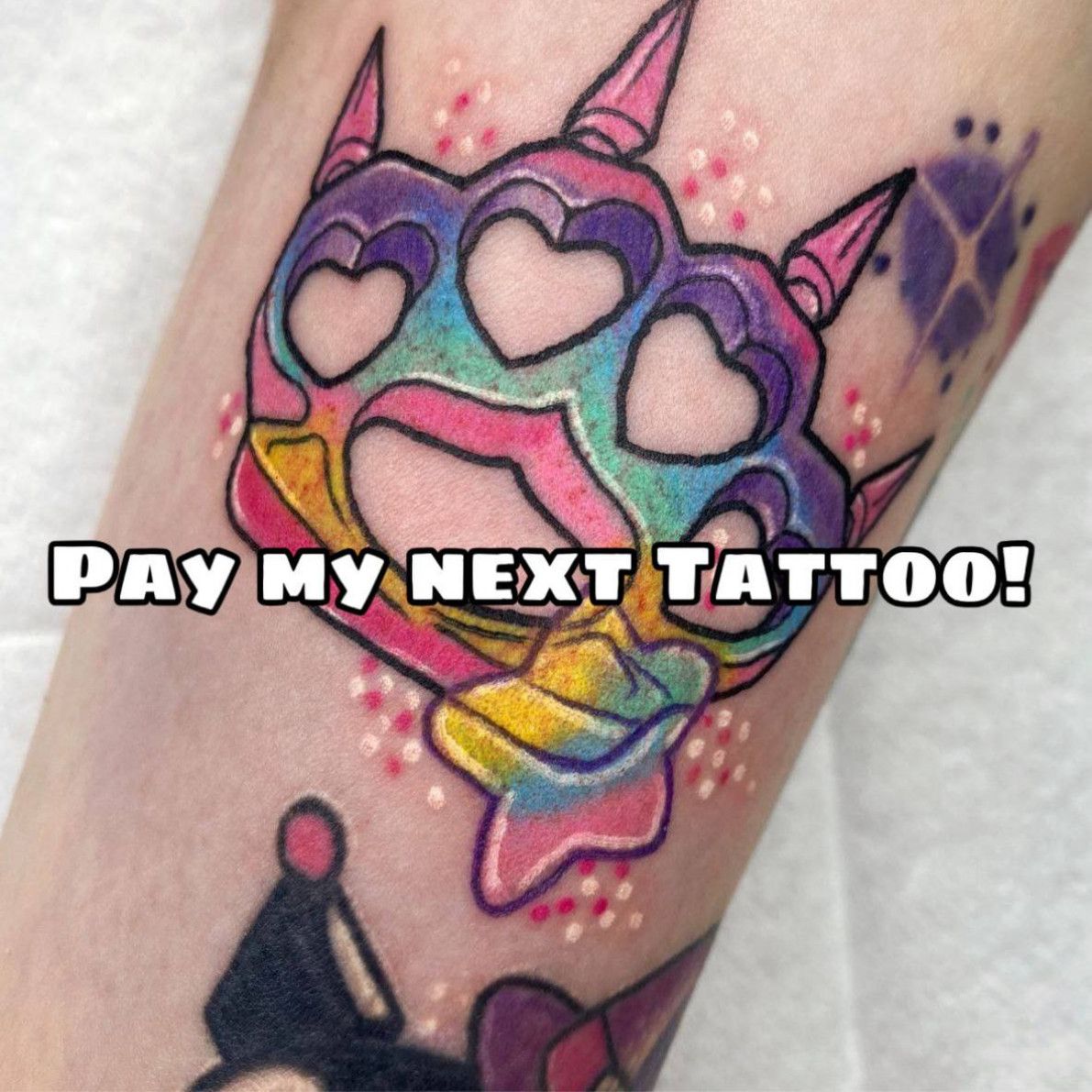 PAY MY NEXT TATTOO!