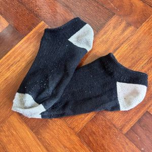 Black and white socks