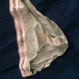 Calvin Klein Cum Stained Panties