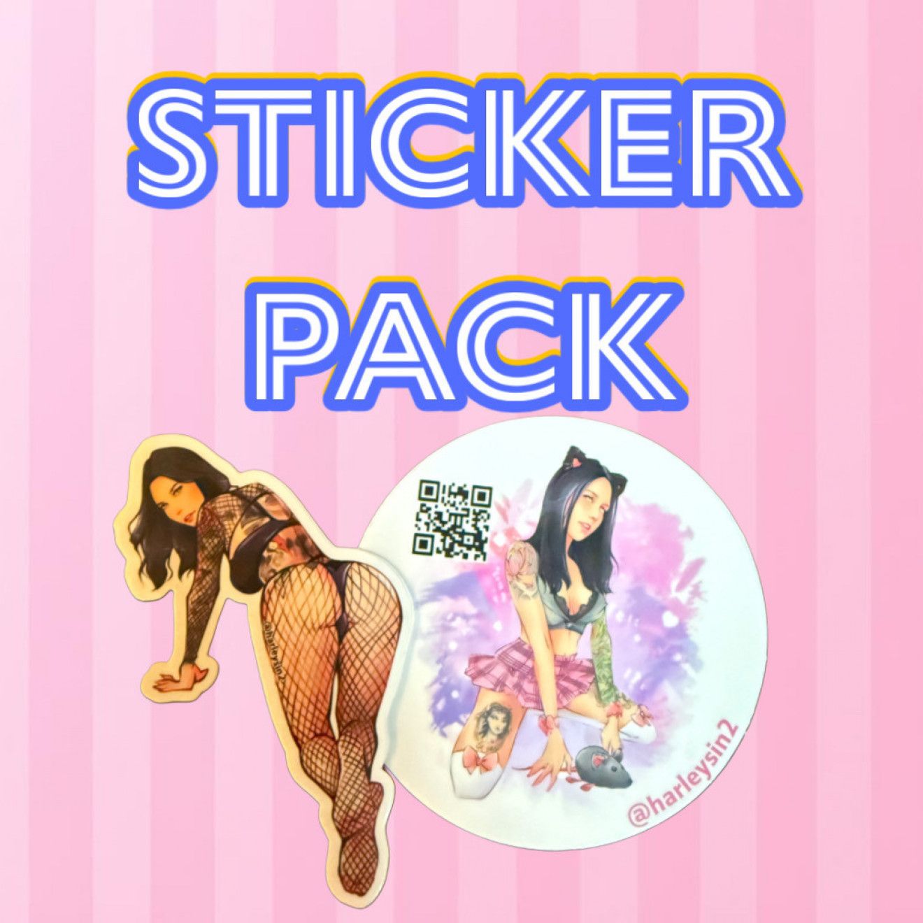 Harley Sin Sticker Pack