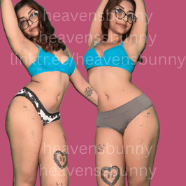 Black White Panties and Grey Panties