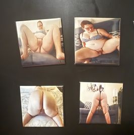 NSFW set of Magnets Featuring Heidi