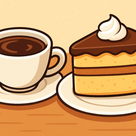 TREAT ME: Coffee and cake