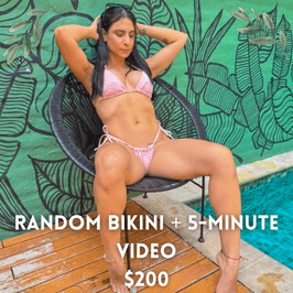 RANDOM BIKINI AND 5 MINUTE VIDEO