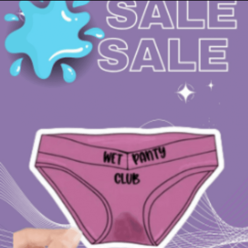 My wet panties for you