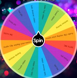 Spin the wheel of pleasure
