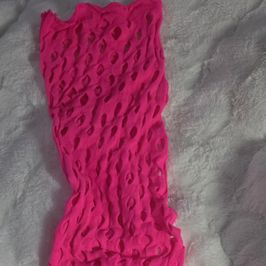 Perfume Spray Pink Body Stocking Dress