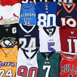 Photo shoot and short video in your favorite team jersey