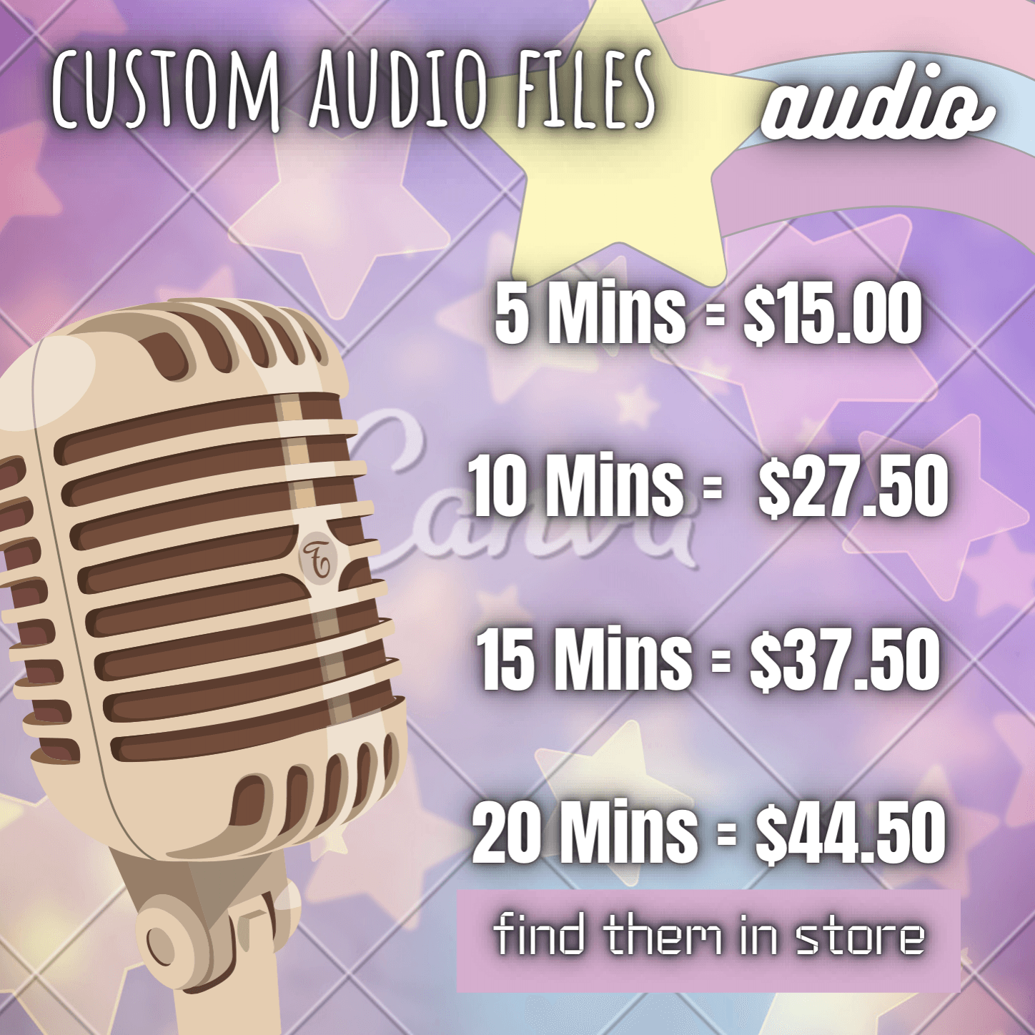 Custom Audio
