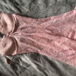 Pink worn babydoll