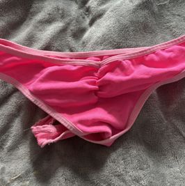 Bright pink panties