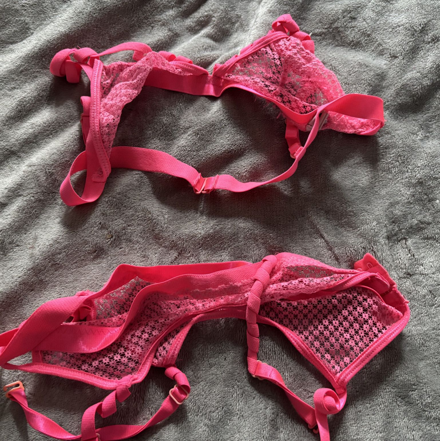 Bra and garter