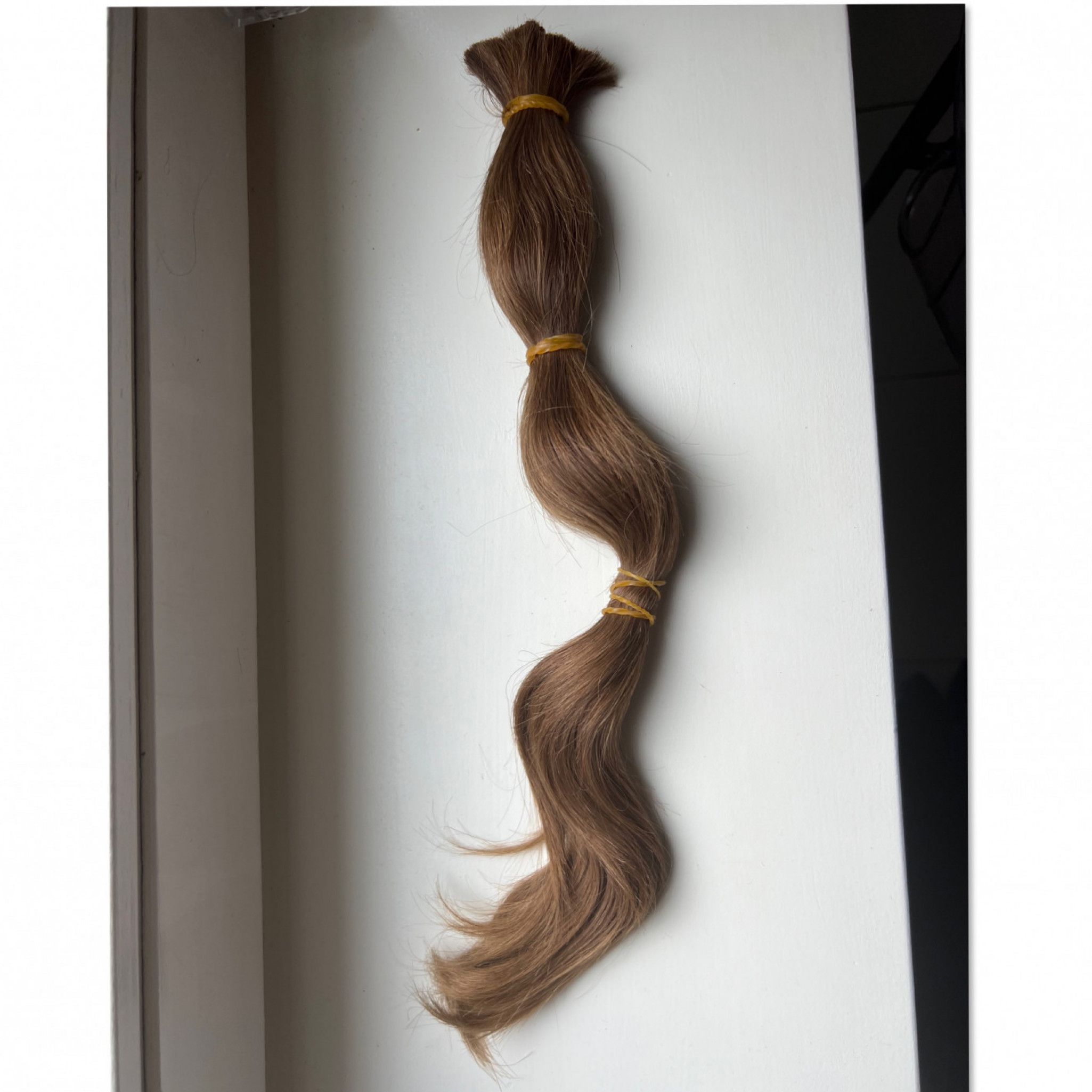 Thick smooth tail My real hair