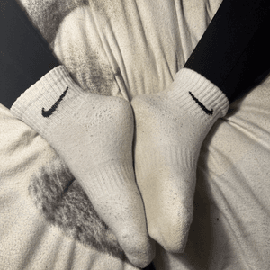 Sweaty gym ankel socks
