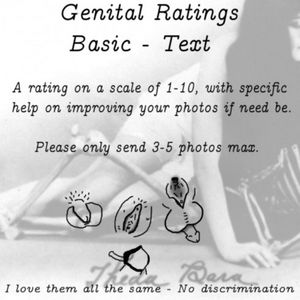 Basic Text Genital Rating