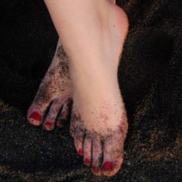 Dirty Sandy Feet