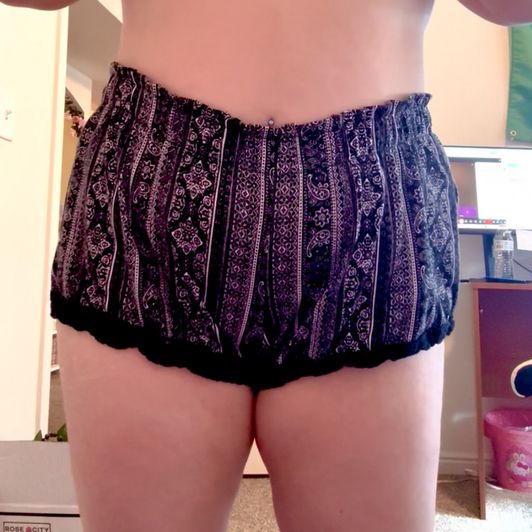 Worn Cotton Booty Shorts FREE SHIPPING