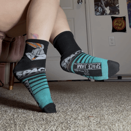 Worn Socks cartoon rabbit bunny