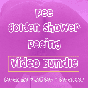 PEE GOLDEN SHOWER VIDEO BUNDLE