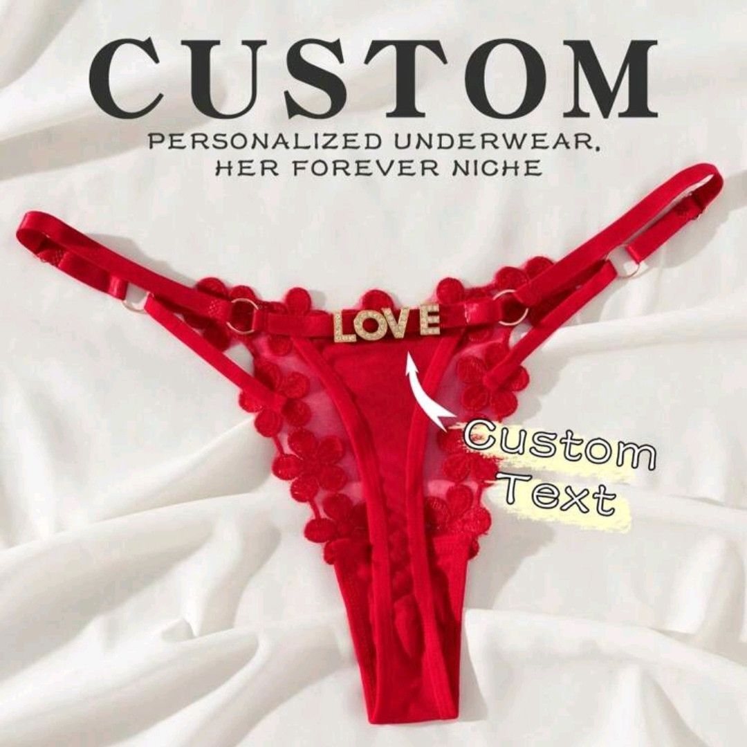 Im wearing panties with your name on them
