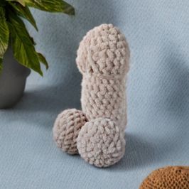 Crochet Dick Toy  Cute Kinky