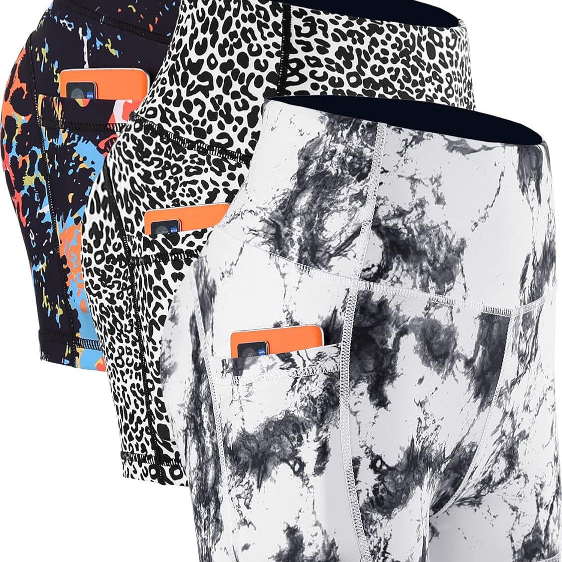 High Waist Yoga Shorts