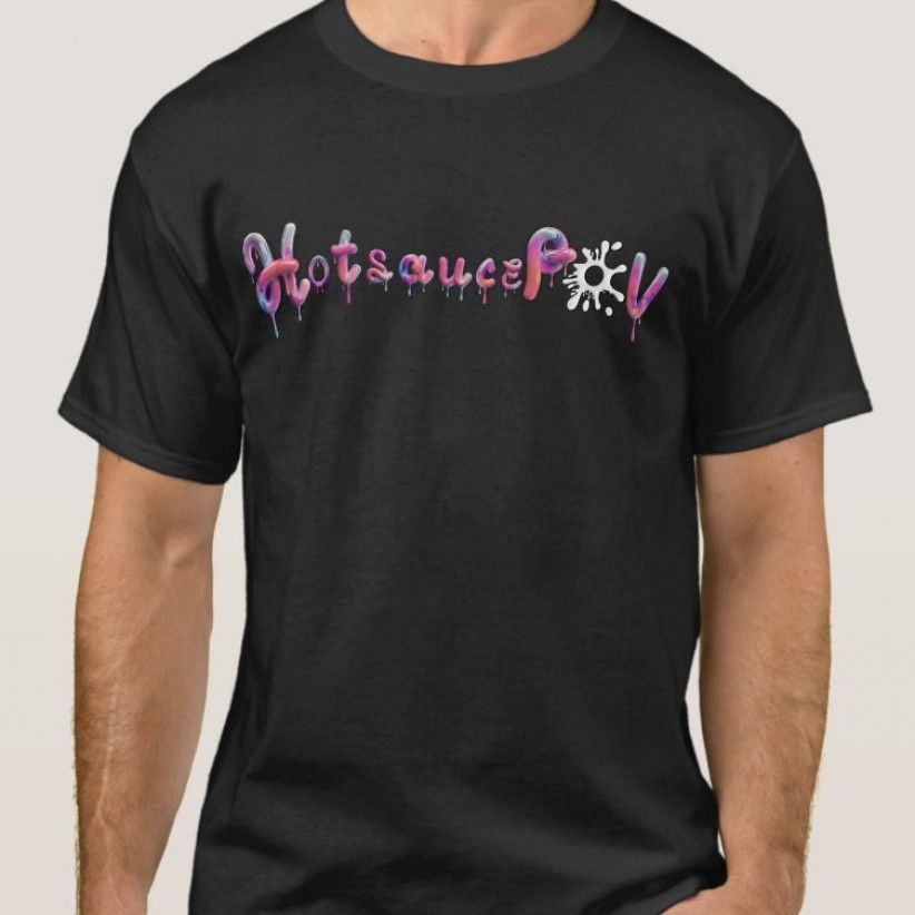Hotsauce POV black tee
