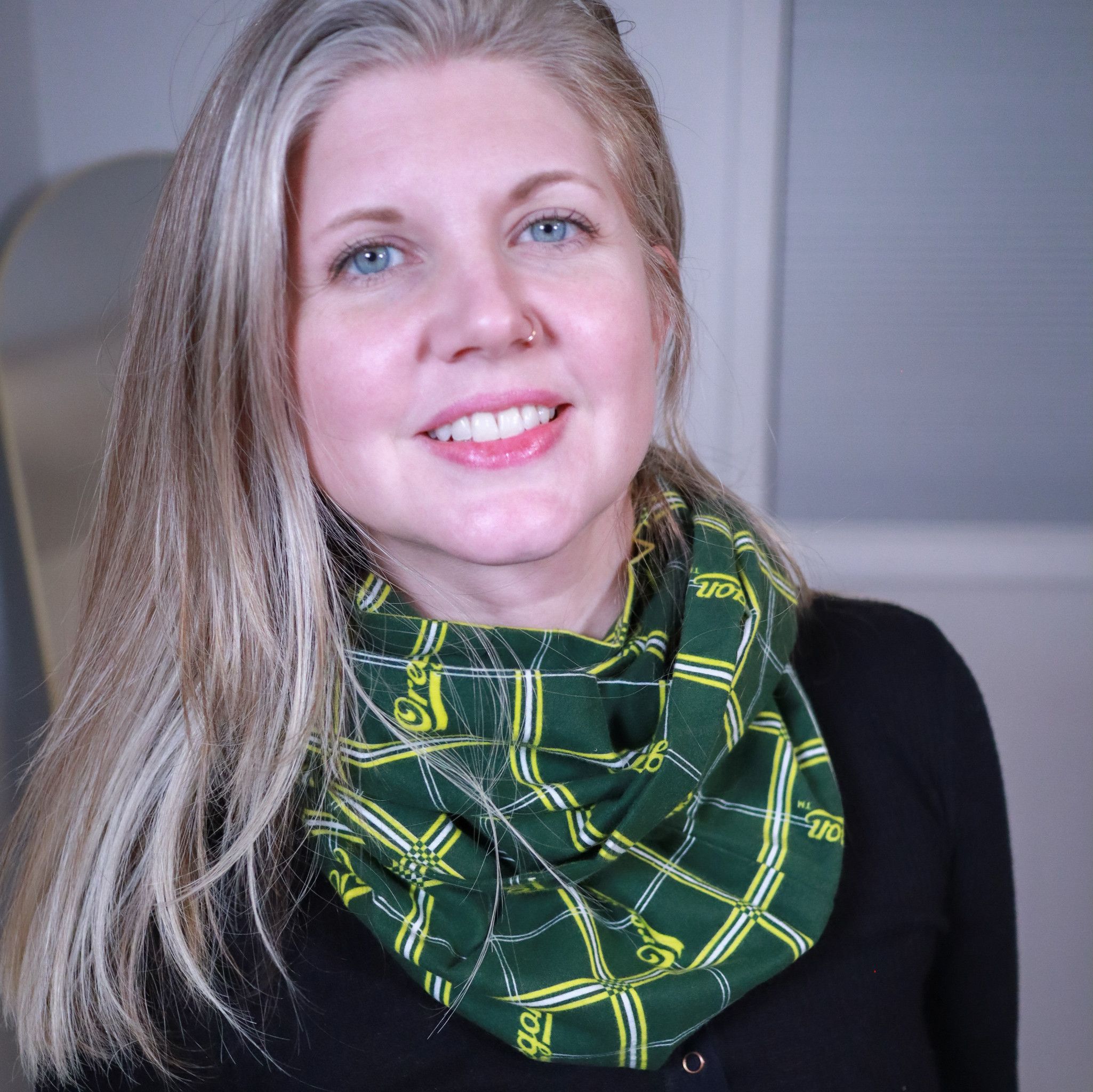 Oregon Ducks Cotton Infinity Scarf