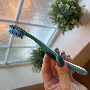 My used toothbrush
