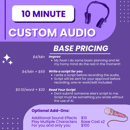 Custom Audio 10 Minutes
