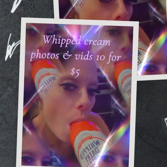 Naked with whipped cream on top ANYONE