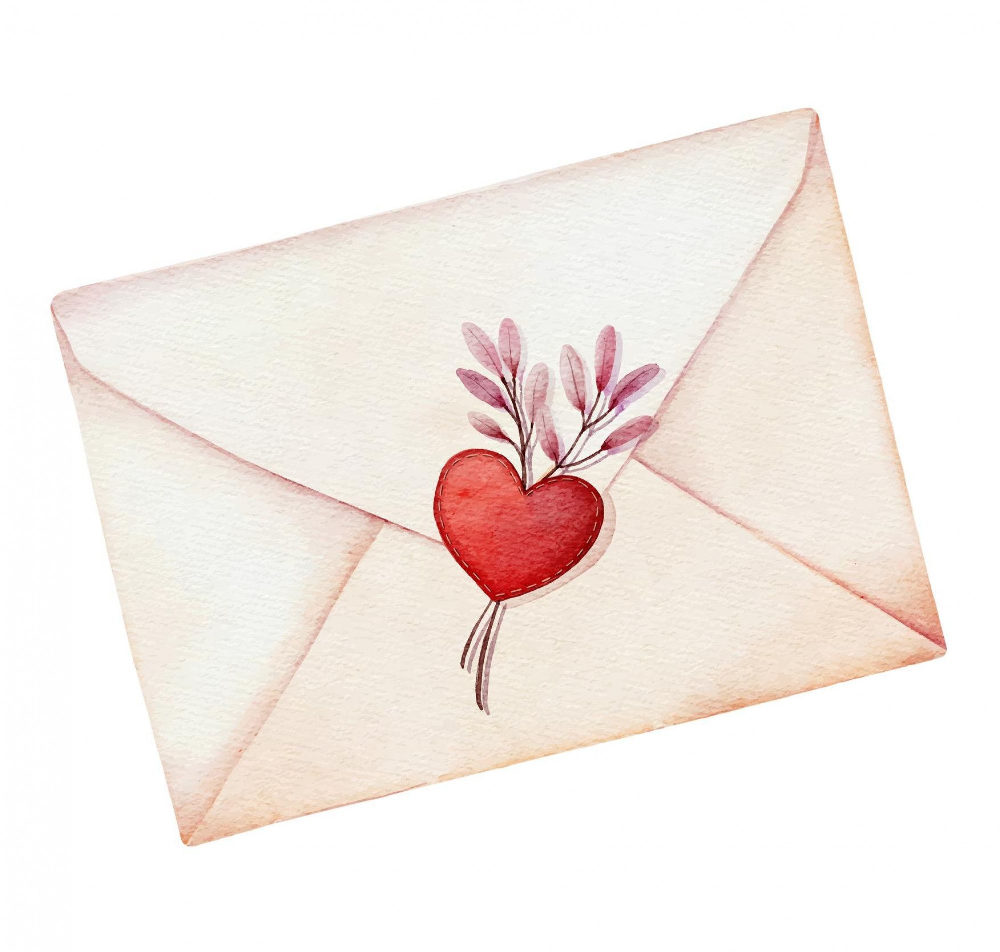 A special letter with a kiss from me to u