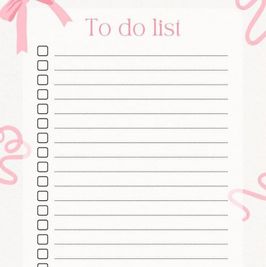 Erotic To Do List for You