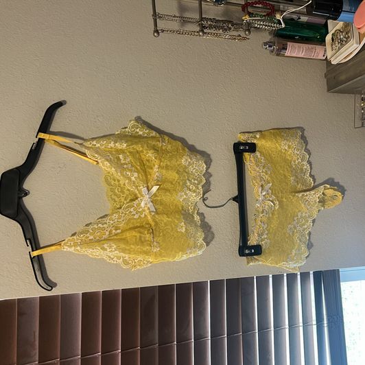 Yellow 2 Piece Set